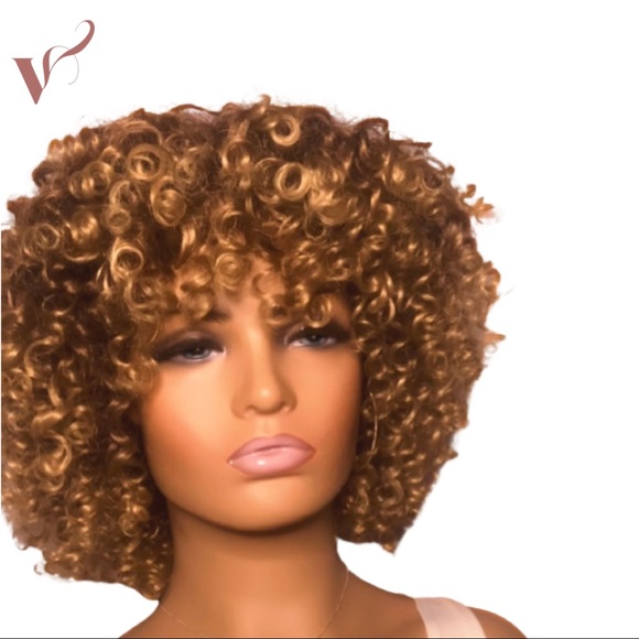 NWT Afro Kinky Curly T27/33 Synthetic Wig 12” - Picture 4 of 7